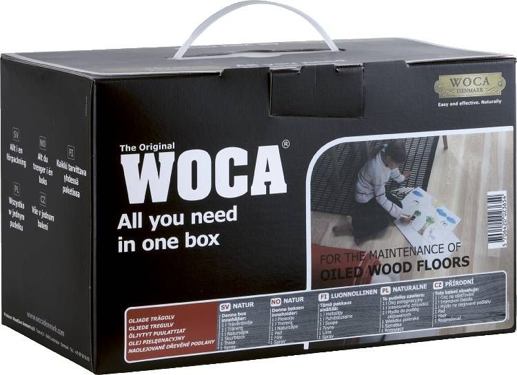 WOCA Pflege-Set Öl natur