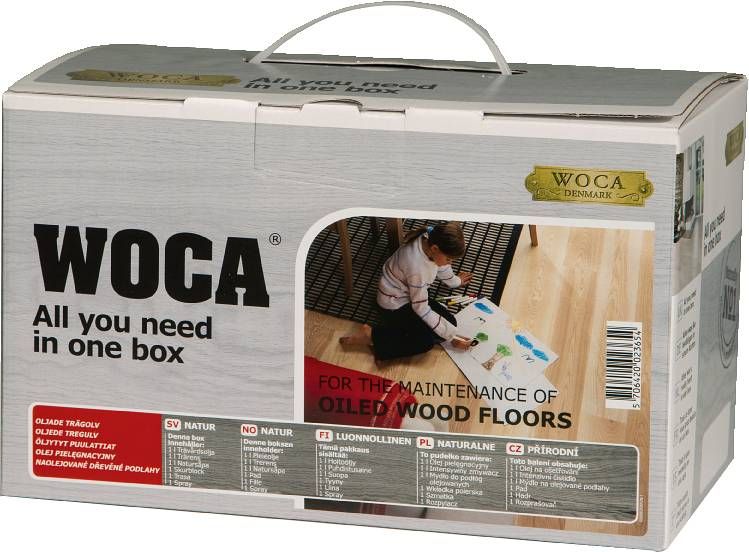WOCA Pflege-Set Öl weiß WOCA Pflege-Set Öl weiß